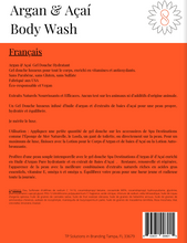 Load image into Gallery viewer, ARGAN & AÇAÍ MOISTURIZING BODY WASH 16 OUNCE
