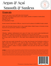 Load image into Gallery viewer, ARGAN & AÇAÍ SMOOTH & SUNLESS GRADUAL BRONZING LOTION 16 OUNCE