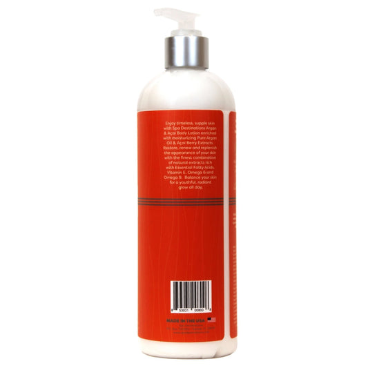ARGAN & AÇAÍ MOISTURIZING BODY LOTION 16 OUNCE