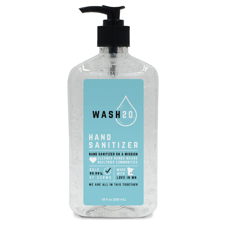 WASH20 HAND SANITIZER 18 OUNCE