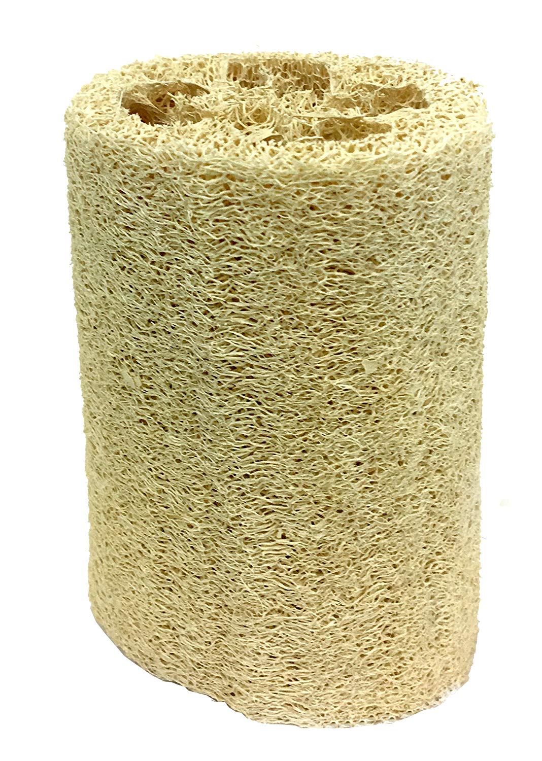 Natural Loofah Sponge (6″) | Firm Exfoliation Bath & Shower Sponge for Deep Cleansing